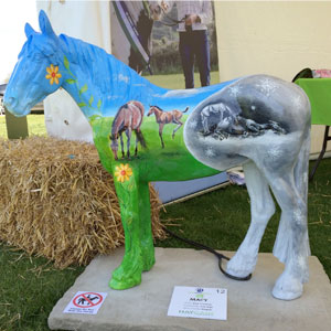 Chance to Get Your Hooves on Unique Horse Sculptures as Charity Auction Opens
