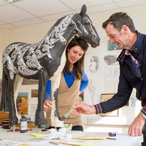 Chance to Get Your Hooves on Unique Horse Sculptures as Charity Auction Opens