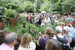 The World Horse Welfare Garden is proving popular with the crowds at RHS Chelsea 2017